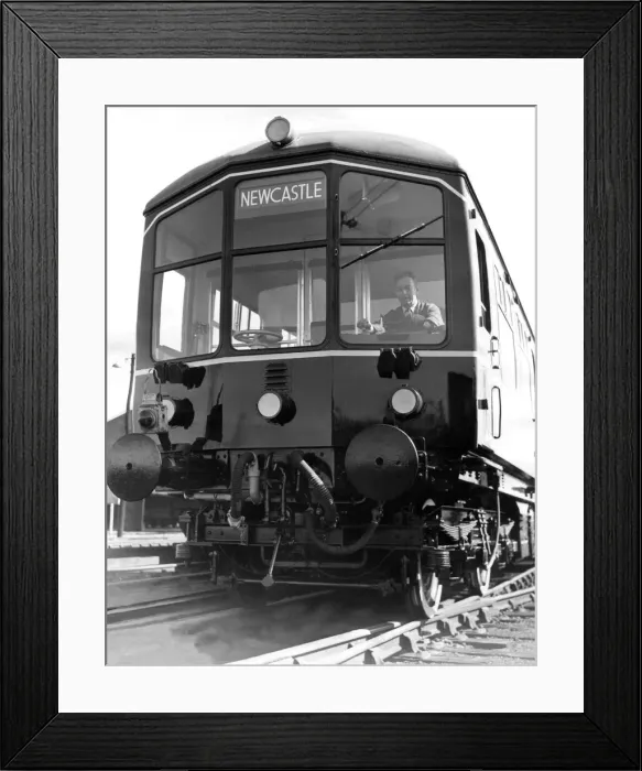 Framed Print : One of British Rails new Diesel Multiple Units which will come into operation Framed Print : One of British Rails new Diesel Multiple Units which will come into operation