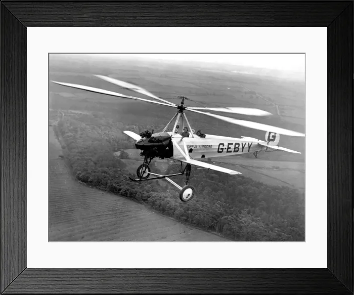 Framed Print : The Cierva C8L autogyro, which left Cramlington for Glasgow Framed Print : The Cierva C8L autogyro, which left Cramlington for Glasgow