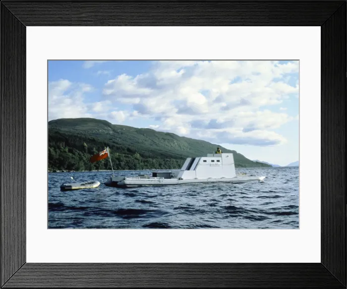 Framed Print : Loch Ness Project 1983. The Project Boat Framed Print : Loch Ness Project 1983. The Project Boat