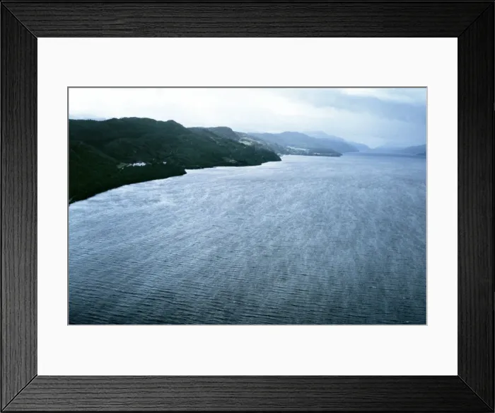 Framed Print : General view of Loch Ness in Scotland Framed Print : General view of Loch Ness in Scotland
