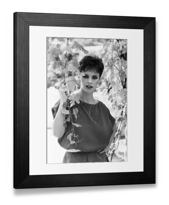 Framed Print : Sheena Easton, at The Garden, Kensington High Street, 13th July 1982