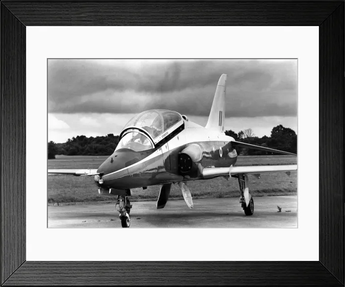 Framed Print : The Hawker Siddley Hawk trainer  /  ground attack aircraft