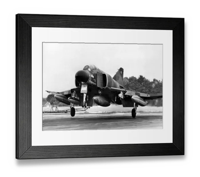 Framed Print : A RAF McDonnell Douglas F-4 Phantom II. Circa: 01 / 08 / 1977 Framed Print : A RAF McDonnell Douglas F-4 Phantom II. Circa: 01 / 08 / 1977
