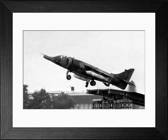 Framed Print : RAF Hawker Siddeley Harrier GR3 Harrier Jump Jet Framed Print : RAF Hawker Siddeley Harrier GR3 Harrier Jump Jet