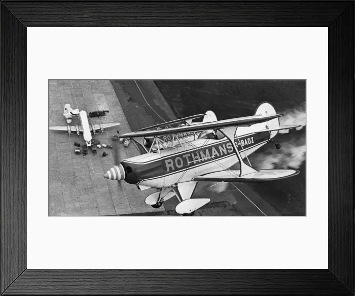 Framed Print : Pitts S2A biplane aircraft of the worlds only civilian aerobactic team Framed Print : Pitts S2A biplane aircraft of the worlds only civilian aerobactic team