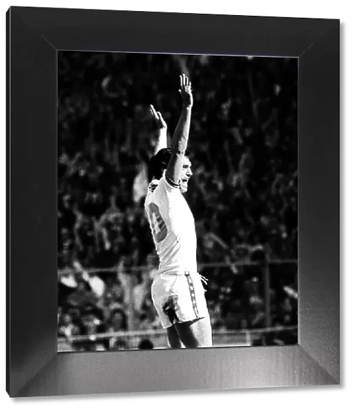 FA Cup final 1980 at Wembley Stadium, London. West Ham player Trevor Brooking