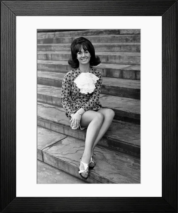 Framed Print : Patricia Labone 25, model and wife of Brian Labone, Everton centre half and captain Framed Print : Patricia Labone 25, model and wife of Brian Labone, Everton centre half and captain
