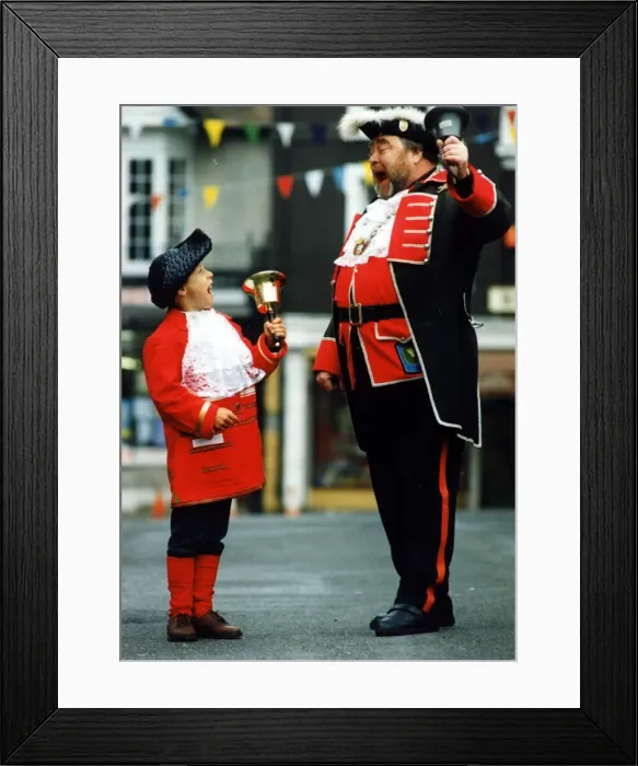 Framed Print : Town Criers - National Town Crier Championships, Llandovery Framed Print : Town Criers - National Town Crier Championships, Llandovery