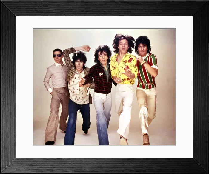 Framed Print : The Rolling Stones. Charlie Watts, Keith Richards Framed Print : The Rolling Stones. Charlie Watts, Keith Richards