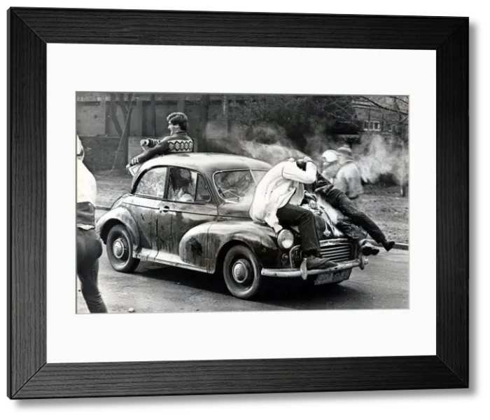 Framed Print : Students Rag - There were no rules and regulations in this battle