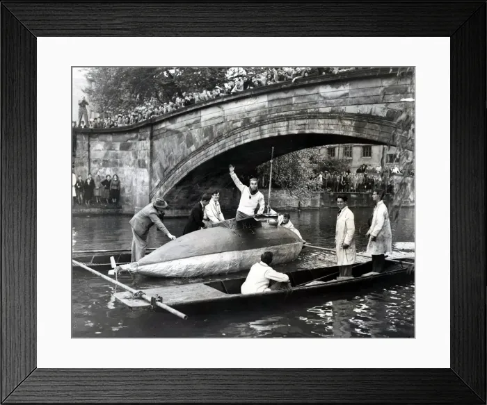 Framed Print : Students Rag - Cambridge students rag on the River Cam, which runs through the Cambrdige Framed Print : Students Rag - Cambridge students rag on the River Cam, which runs through the Cambrdige