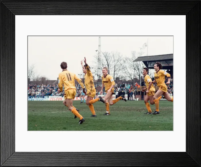 Framed Print : FA Cup Third Round match at Gardner Green Lane. Sutton United 2 v Coventry City 1 Framed Print : FA Cup Third Round match at Gardner Green Lane. Sutton United 2 v Coventry City 1