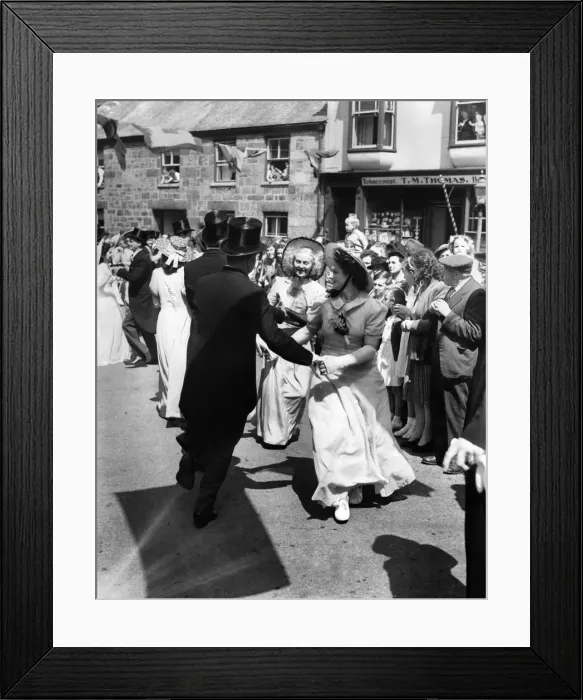 Framed Print : The Furry Dance, also known as The Flora some times incorrectly called the Floral Dance Framed Print : The Furry Dance, also known as The Flora some times incorrectly called the Floral Dance