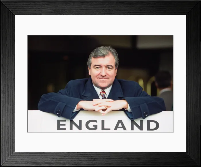 Framed Print : England manager Terry Venables. 28th February 1994 Framed Print : England manager Terry Venables. 28th February 1994