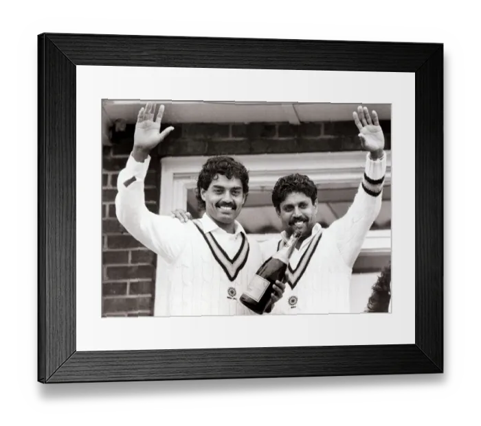 Framed Print : Kapil Dev Indian Cricketer - June 1986 Framed Print : Kapil Dev Indian Cricketer - June 1986