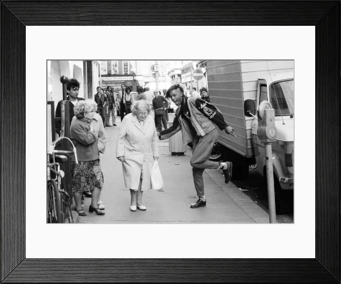 Framed Print : Pop group Shalamar. 14th June 1983 Framed Print : Pop group Shalamar. 14th June 1983