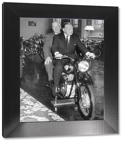 Mr. Edward Turner, managing director of the motor cycle division of the B. S. A