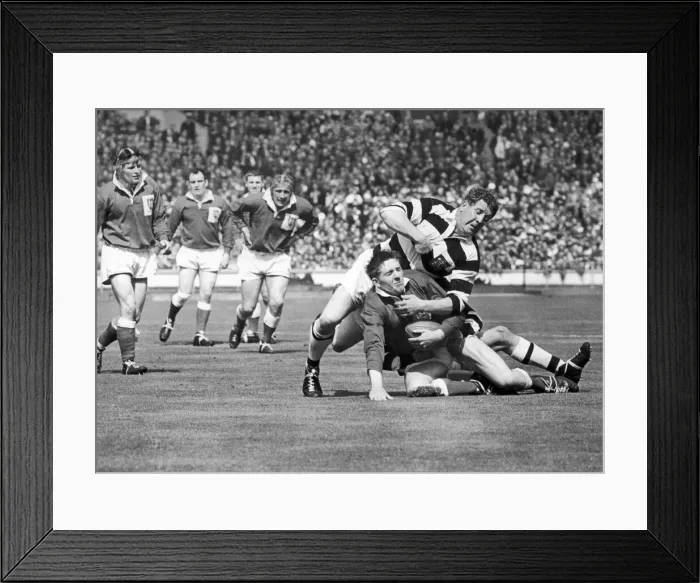 Framed Print : Widnes v Hull Kingston Rovers Rugby League Cup Final