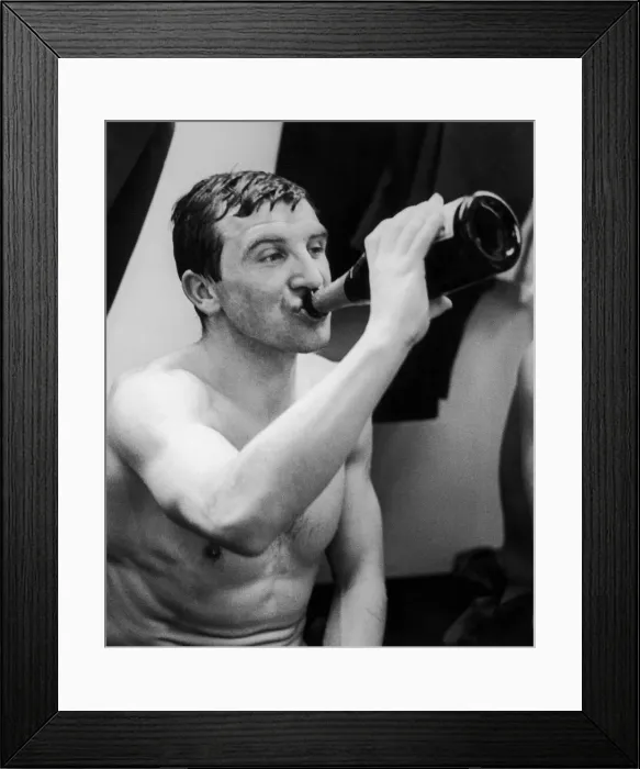 Framed Print : FA Cup Semi Final at Old Trafford. Everton 1 v Leeds United 0