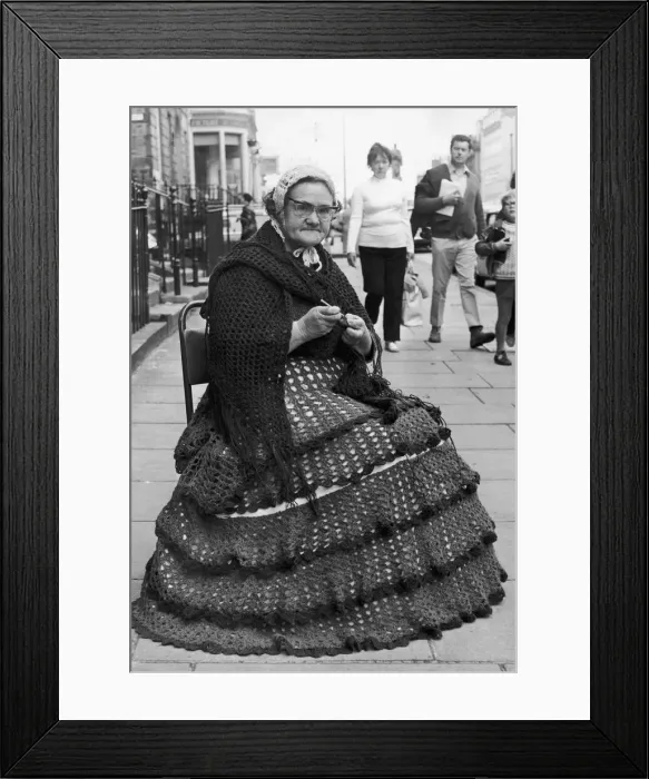 Framed Print : Everyone knows what crocheting is - knitting a lot of holes together Framed Print : Everyone knows what crocheting is - knitting a lot of holes together
