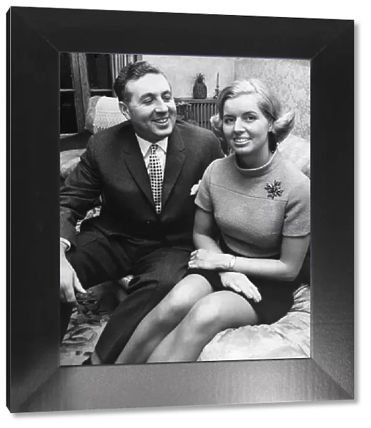 Doug Ellis with his wife Heidi. circa 1964