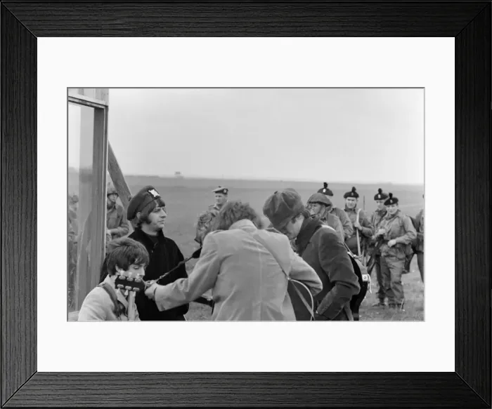 Framed Print : Beatle left out in the cold 3rd May 1965. Stranded on a desolate Knighton Framed Print : Beatle left out in the cold 3rd May 1965. Stranded on a desolate Knighton