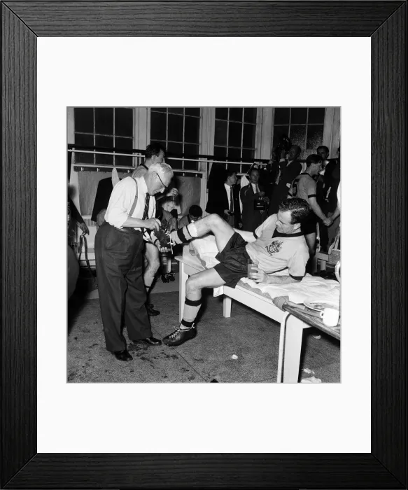 Framed Print : Action from the 1960 FA Cup Final at Wembley Stadium. Wolverhampton Wanderers 3-0 Framed Print : Action from the 1960 FA Cup Final at Wembley Stadium. Wolverhampton Wanderers 3-0