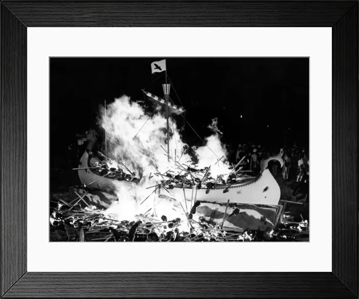 Framed Print : The Up Helly Aa Viking Fire Festival in Lerwick, Shetland Framed Print : The Up Helly Aa Viking Fire Festival in Lerwick, Shetland