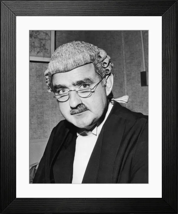 Framed Print : Sheriff J Irvine Smith, August 1968 Framed Print : Sheriff J Irvine Smith, August 1968