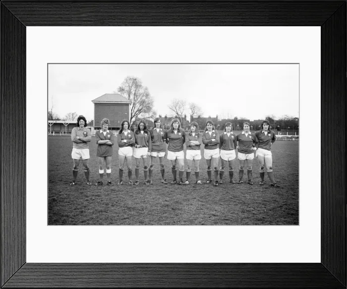 Framed Print : England v Wales, International match at Slough Stadium, 17th March 1974 Framed Print : England v Wales, International match at Slough Stadium, 17th March 1974