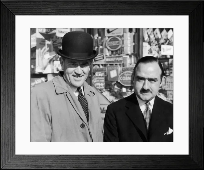 Framed Print : W. R. Grieve (left) counsel and his assistant counsel J. Irvine Smith during the hearing Framed Print : W. R. Grieve (left) counsel and his assistant counsel J. Irvine Smith during the hearing