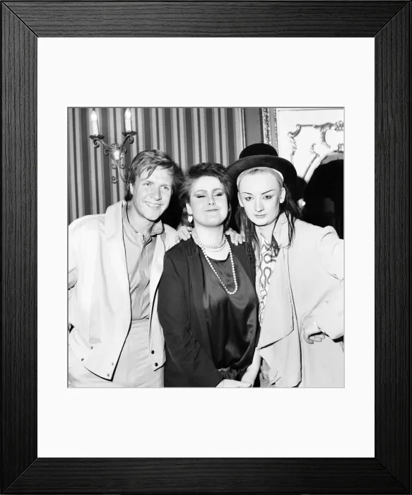 Framed Print : British Rock and Pop award at Londons Lyceum ballroom