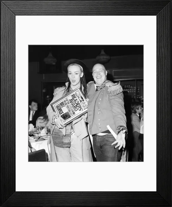 Framed Print : British Rock and Pop award at Londons Lyceum ballroom Framed Print : British Rock and Pop award at Londons Lyceum ballroom
