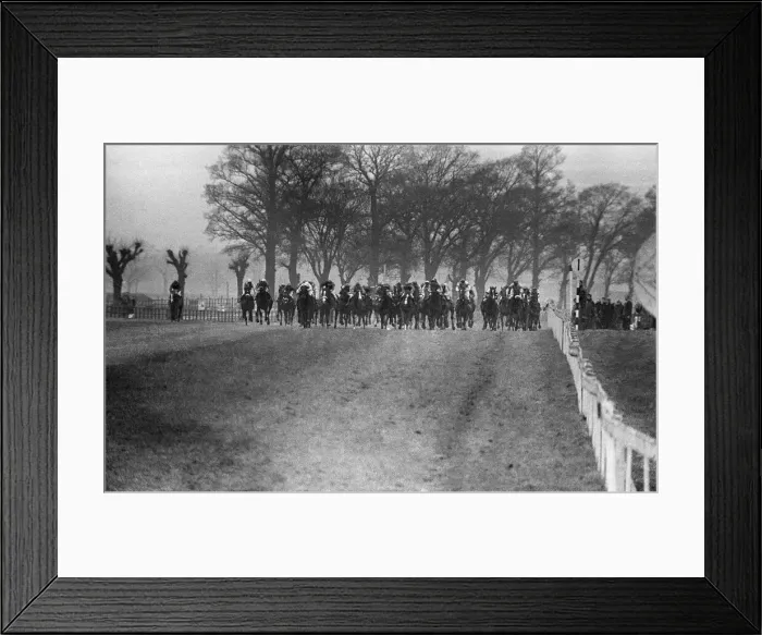 Framed Print : Racing at Lincoln Racecourse, Lincolnshire, Wednesday 18th March 1964 Framed Print : Racing at Lincoln Racecourse, Lincolnshire, Wednesday 18th March 1964