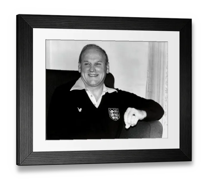 Framed Print : England manager Ron Greenwood, circa 1979 Framed Print : England manager Ron Greenwood, circa 1979