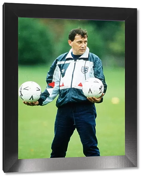 England Manager Graham Taylor at an England FC photocall. 1st October 1990