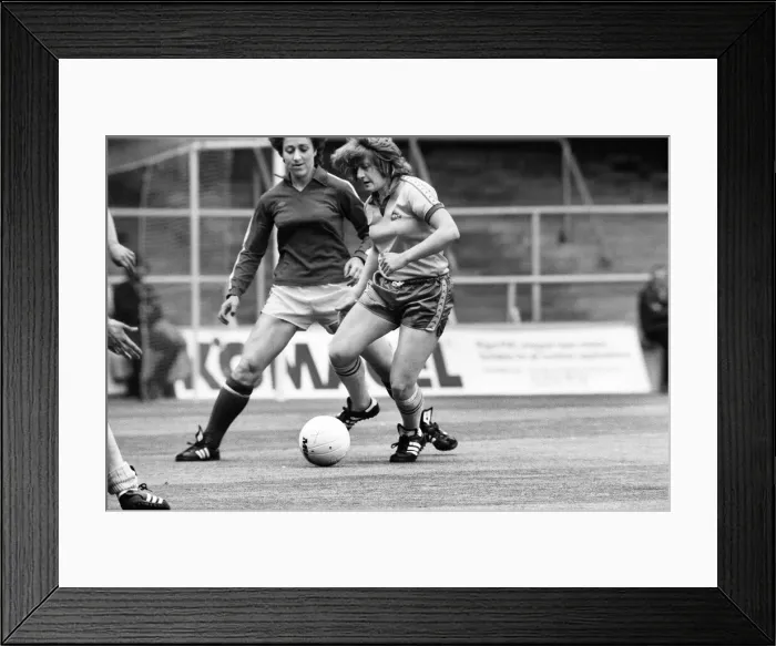 Framed Print : Lowestoft 2 - 0 Cleveland Spartans, 1982 FA Cup Women Framed Print : Lowestoft 2 - 0 Cleveland Spartans, 1982 FA Cup Women