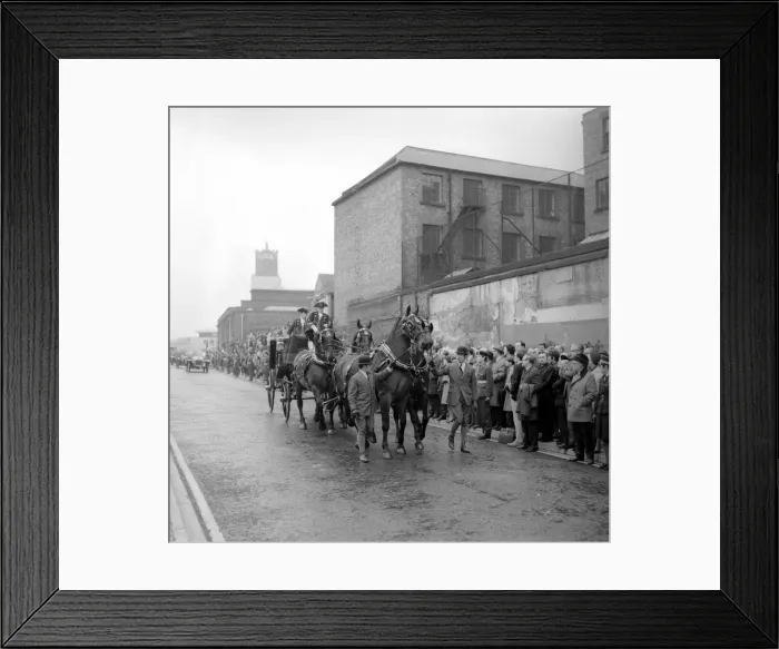 Framed Print : The opening of John Dobson street in Newcastle on Wednesday, May 6, 1970