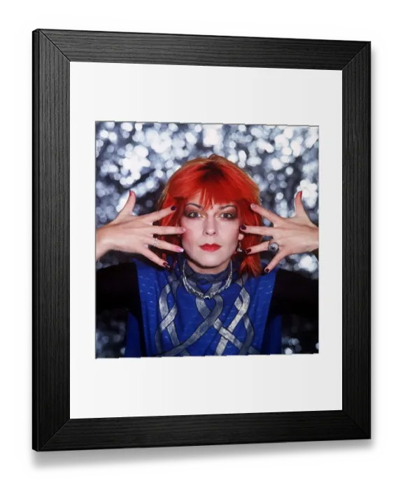 Framed Print : Toyah Wilcox Pop Singer Circa 1985 Framed Print : Toyah Wilcox Pop Singer Circa 1985