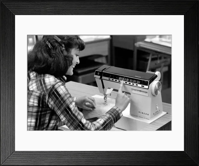 Framed Print : Silicon Chip Revolution: One of the uses the Silicon chip Framed Print : Silicon Chip Revolution: One of the uses the Silicon chip