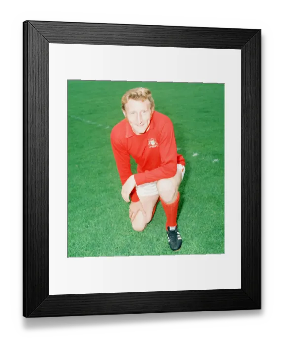 Framed Print : Tommy Gemmell, Nottingham Forest Football Player, pre season photocall, July 1972 Framed Print : Tommy Gemmell, Nottingham Forest Football Player, pre season photocall, July 1972
