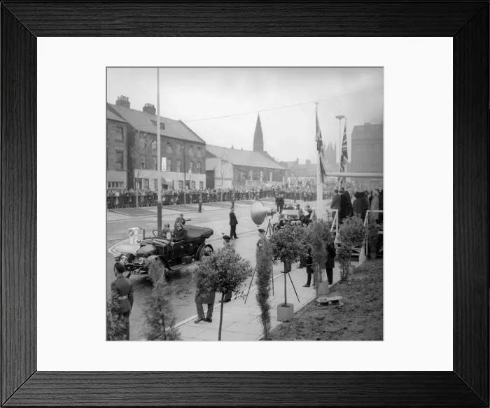Framed Print : The opening of John Dobson street in Newcastle on Wednesday, May 6, 1970 Framed Print : The opening of John Dobson street in Newcastle on Wednesday, May 6, 1970