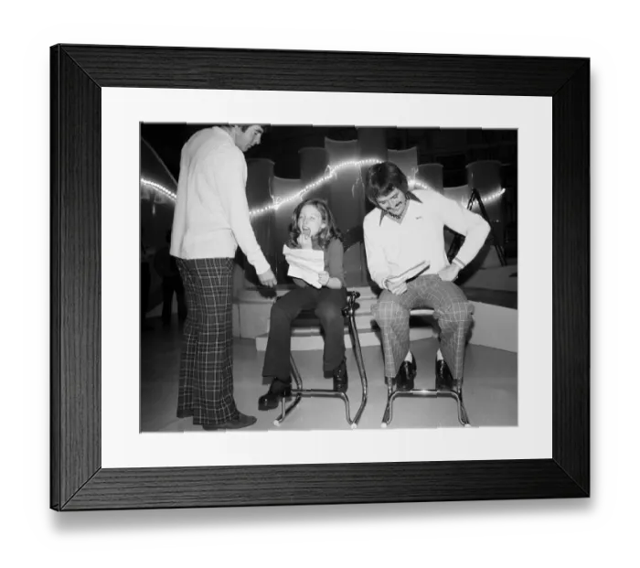 Framed Print : Lena Zavaroni, aged 11, who will be appearing on a BBC TV Special with The Batchelors Framed Print : Lena Zavaroni, aged 11, who will be appearing on a BBC TV Special with The Batchelors
