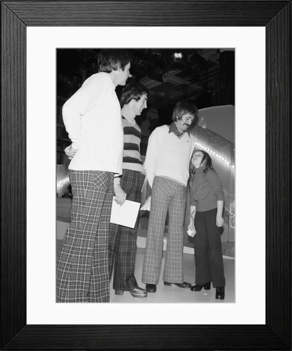 Framed Print : Lena Zavaroni, aged 11, who will be appearing on a BBC TV Special with The Batchelors Framed Print : Lena Zavaroni, aged 11, who will be appearing on a BBC TV Special with The Batchelors