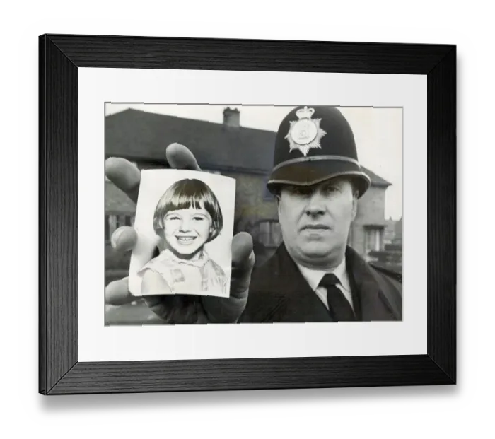 Framed Print : Cannock Chase Murders Have you seen this girl? A big new police search