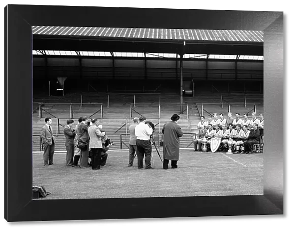 Wolverhampton Wanderers F. C. photo shoot. 30th July 1959