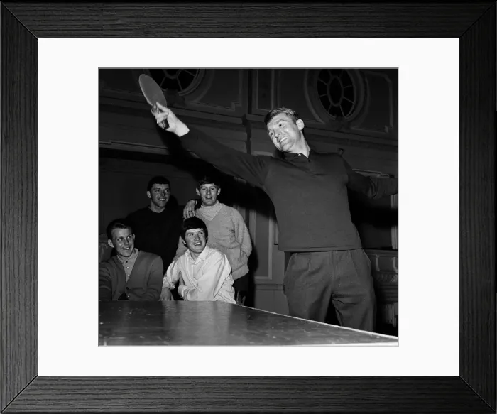 Framed Print : Wolverhampton Wanderers players prepare for the F. A. Cup 5th round