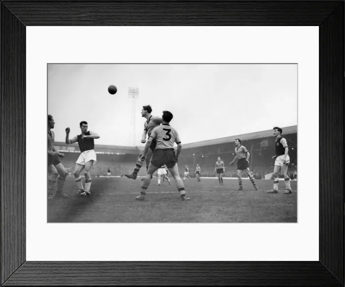 Framed Print : FA Cup semi final. Wolverhampton Wanderers 1 v. Aston Villa 0. 26th March 1960 Framed Print : FA Cup semi final. Wolverhampton Wanderers 1 v. Aston Villa 0. 26th March 1960