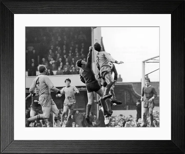 Framed Print : Wolverhampton Wanderers Vs. Cardiff City. 19 February 1966