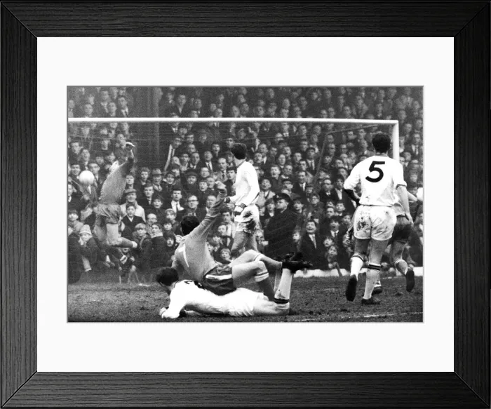 Framed Print : Oldham Vs. Wolverhampton Wanderers. 28 January 1967 Framed Print : Oldham Vs. Wolverhampton Wanderers. 28 January 1967